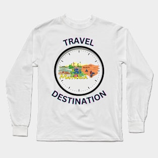 Travel to Marrakech Long Sleeve T-Shirt